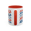 4th of July Mug - America peace Sign