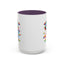 Alien Mug - Multicoloured Cow