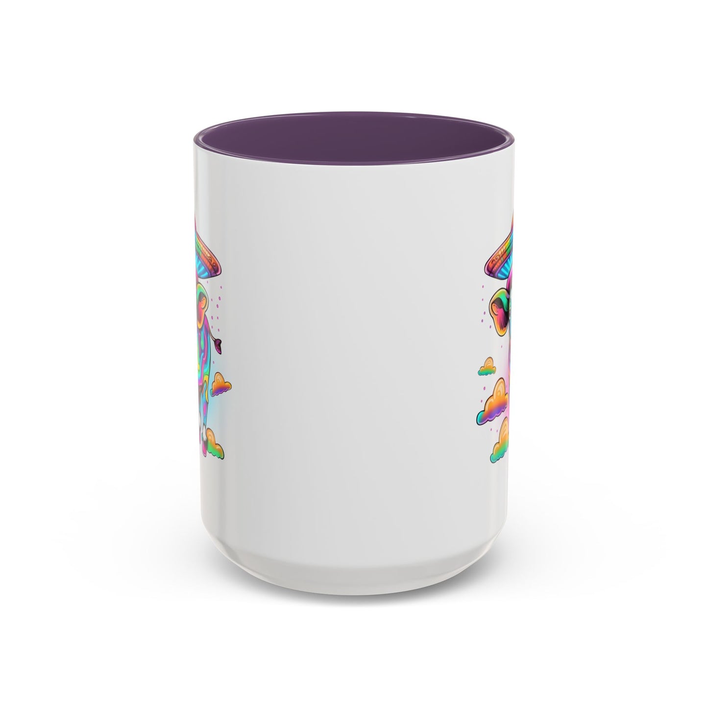 Alien Mug - Multicoloured Cow