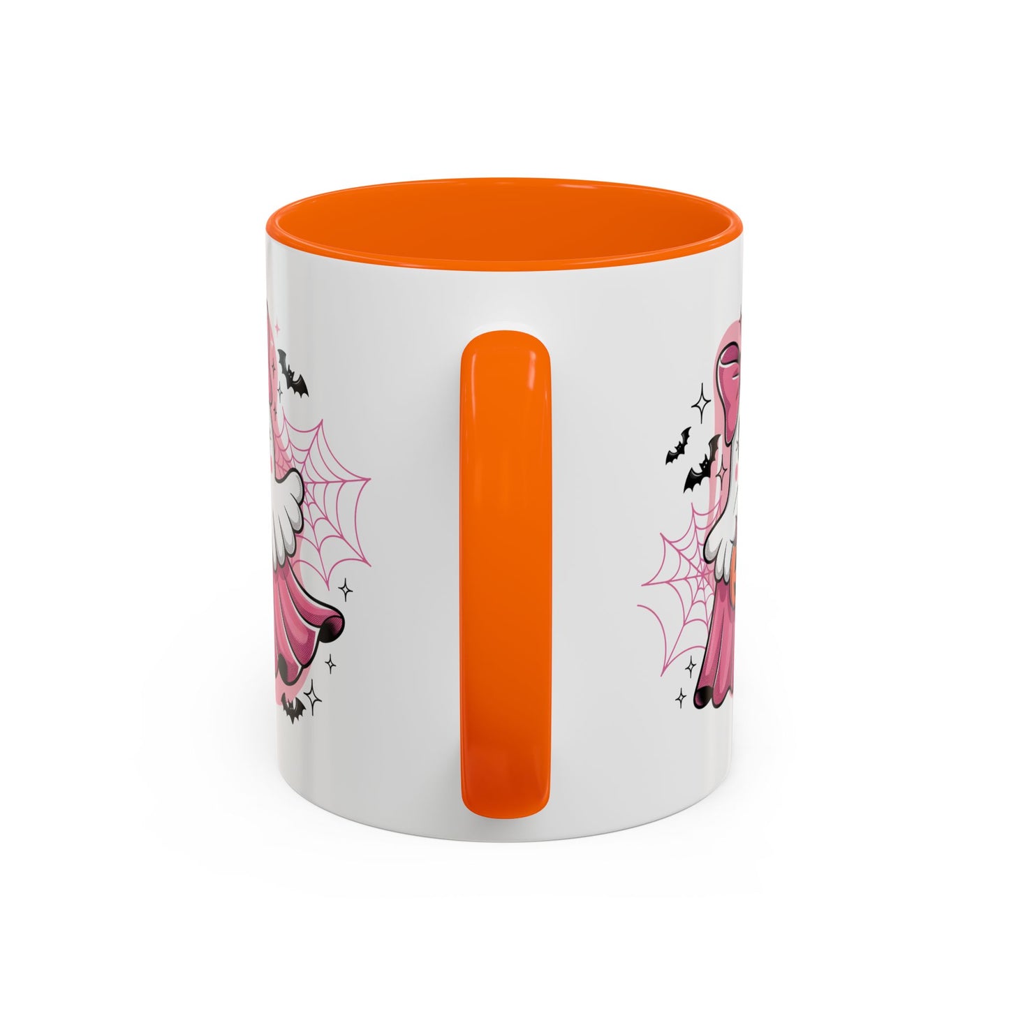 Halloween Mug - Ghost With Pink Bow