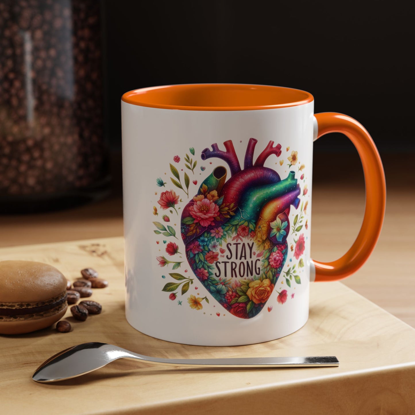 Wellness Mug - Stay Strong Heart