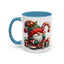Christmas Mug - Gnome Candy Cane and Presents
