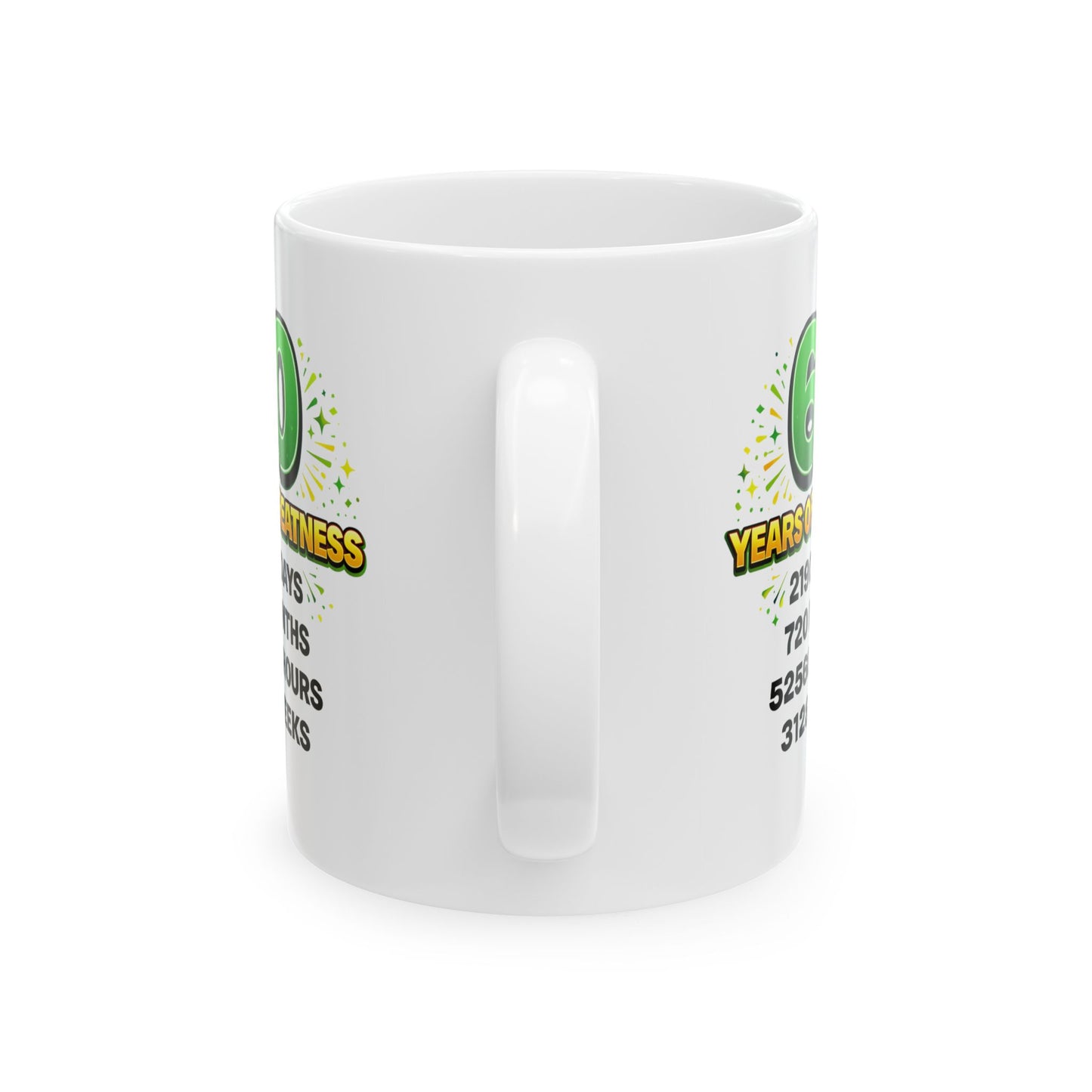 Birthday Mug - 60 Years of Greatness