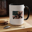 4th of July Mug - Skull Guns Flag