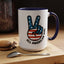 4th of July Mug - All American Girl Peace Sign
