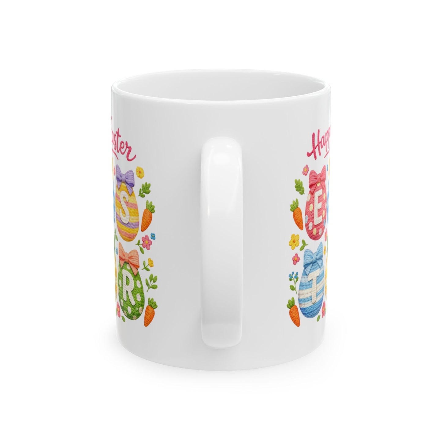 Easter Mug - Happy Easter Crochet
