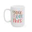 Motivation Mug - You Got This Retro