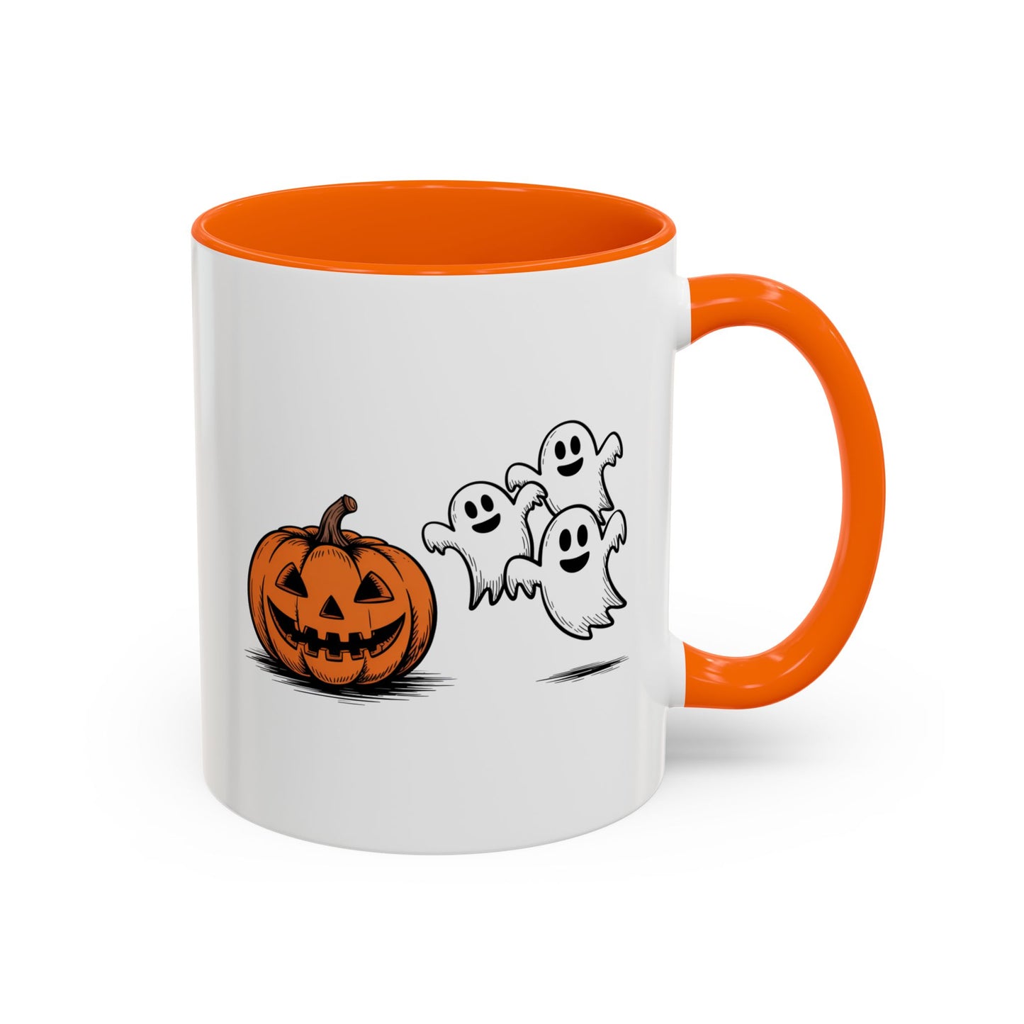 Halloween Mug - Pumpkin & Ghosts