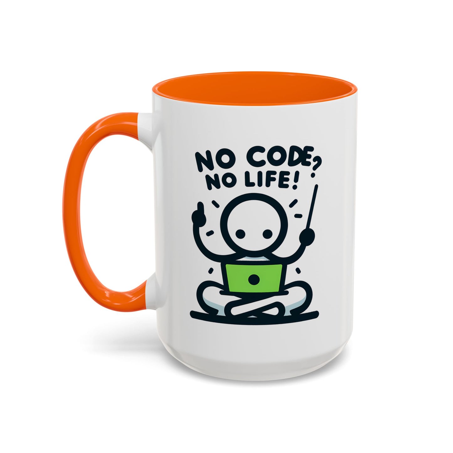 Humor Mug - No Code No Life