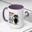 Humor Mug - I Work Hard So My Cat
