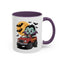 Halloween Mug - Driving Vampire