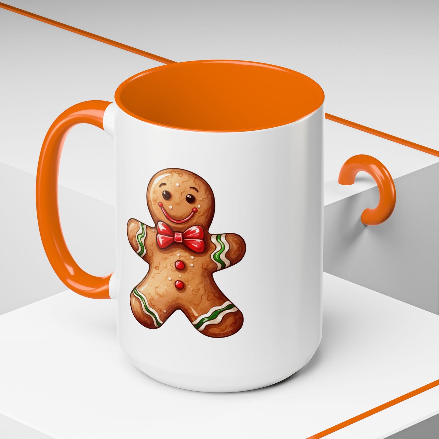Christmas Mug - Smiling Gingerbread Man