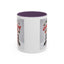 Christmas Mug - Merry Christmas Red Text Puppy Red Top