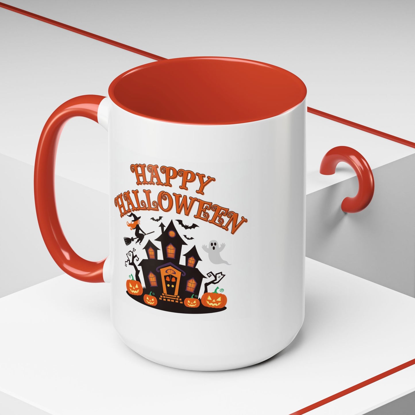 Halloween Mug - Happy Halloween Ghost House