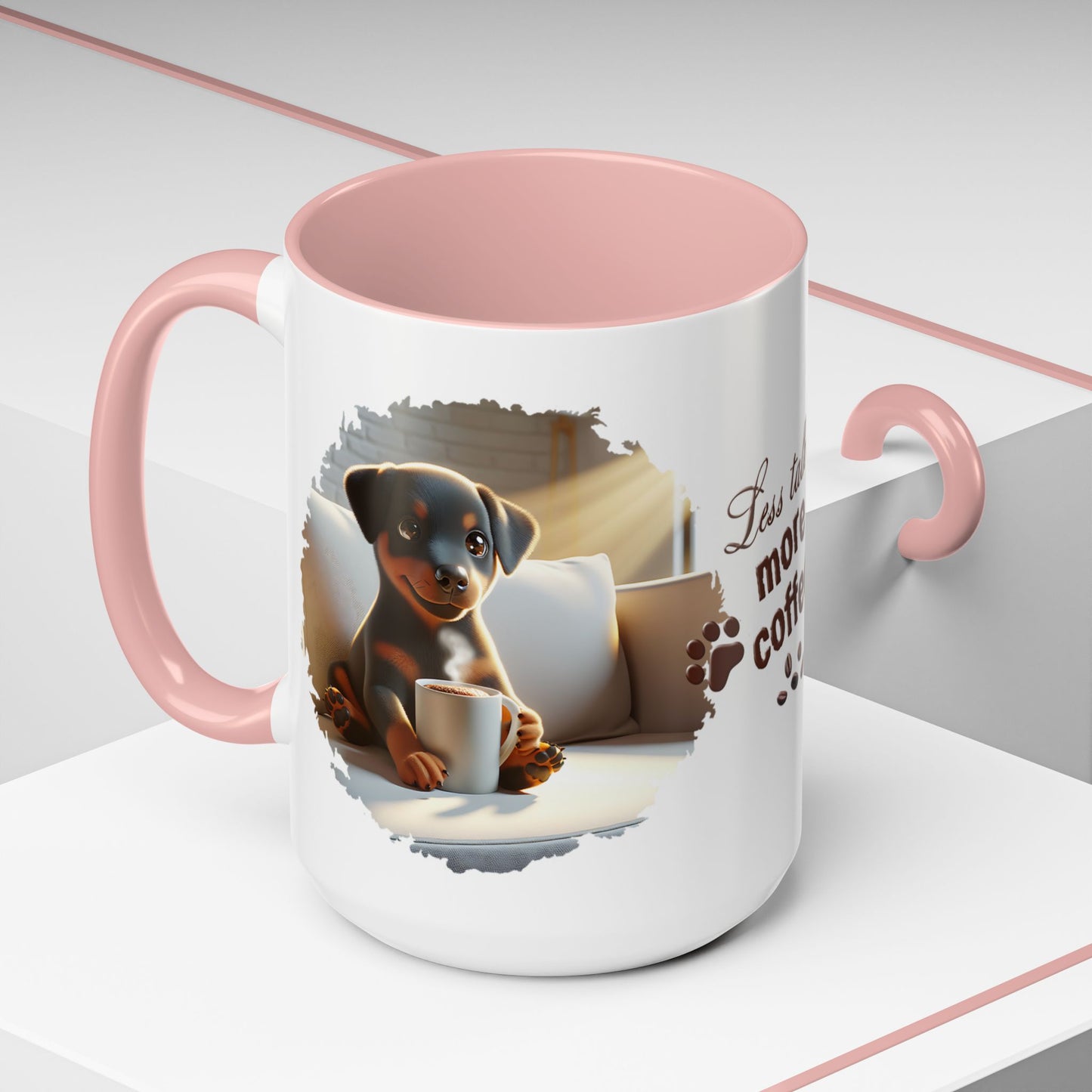 Animal Mug - Dog Coffee Wrap 16