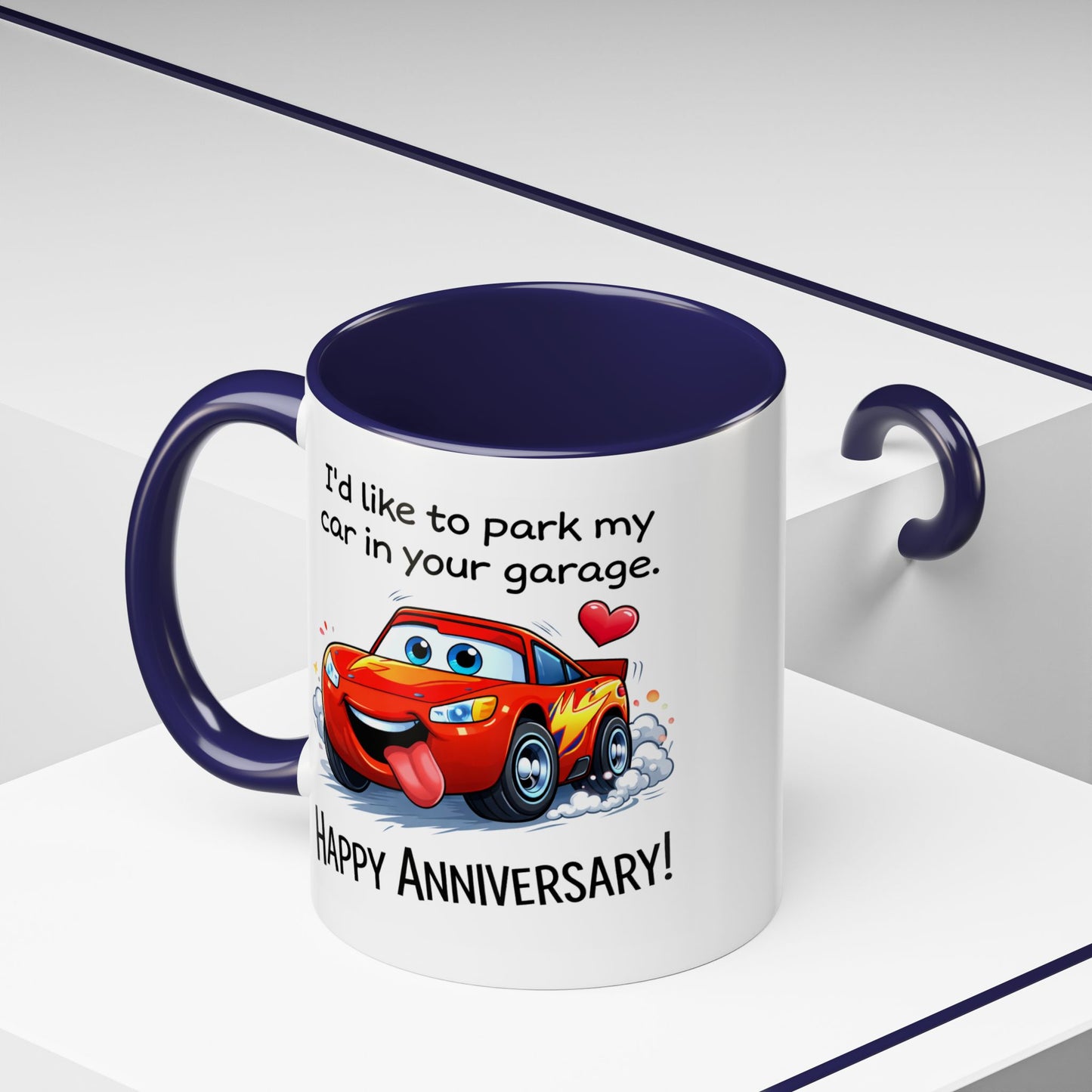 Anniversary Mug - I'd Like To Park