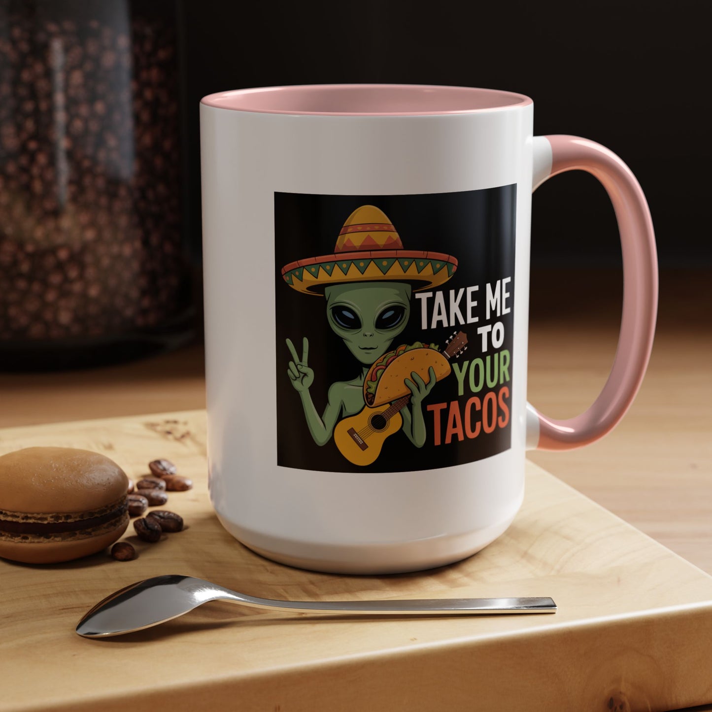 Alien Mug - Take Me To Your Tacos