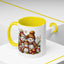Christmas Mug - Gold Snowman Family