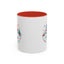Chistmas Mug - Merry Christmas Snowman and Snowlady