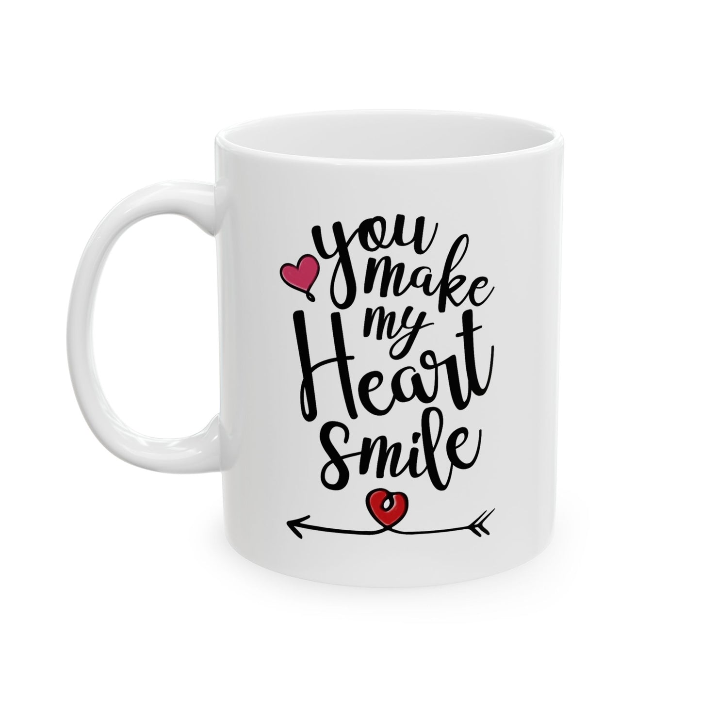 Valentine's Day Mug - You Make My Heart Smile
