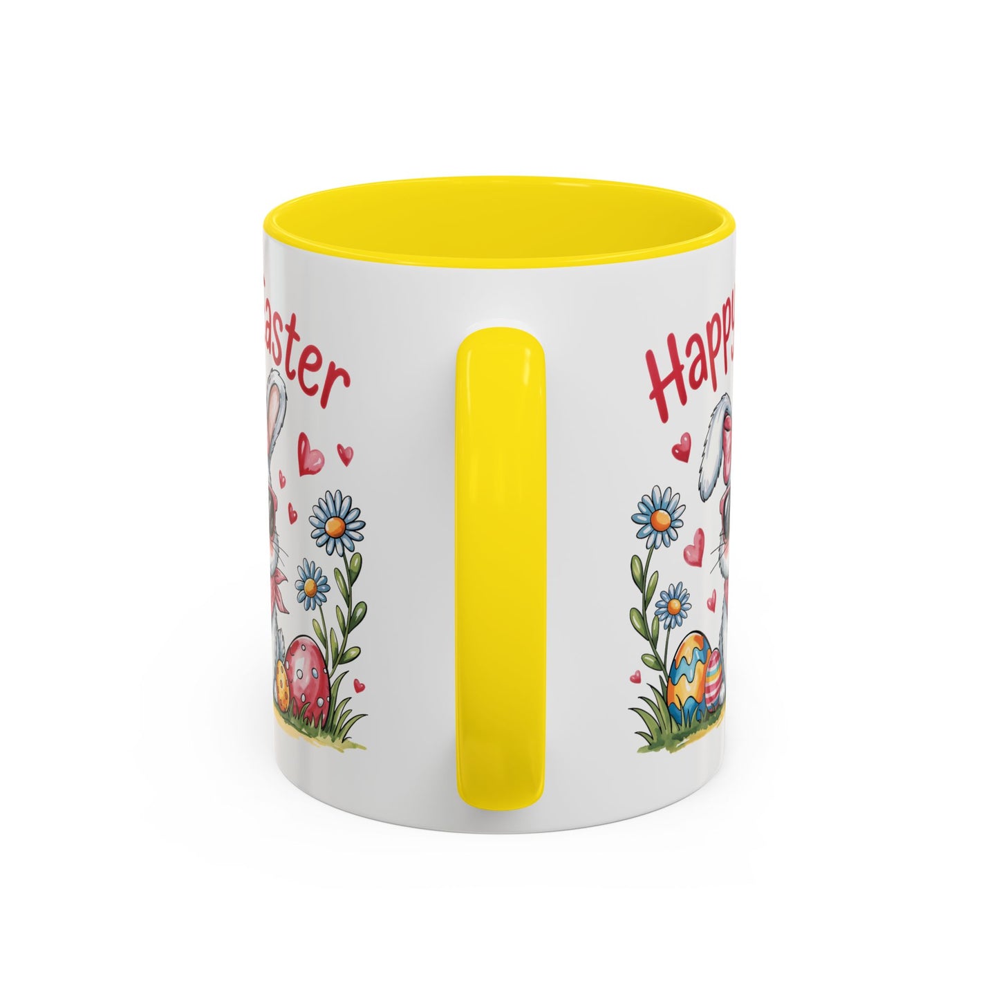 Easter Mug - Happy Easter Cool Bunny