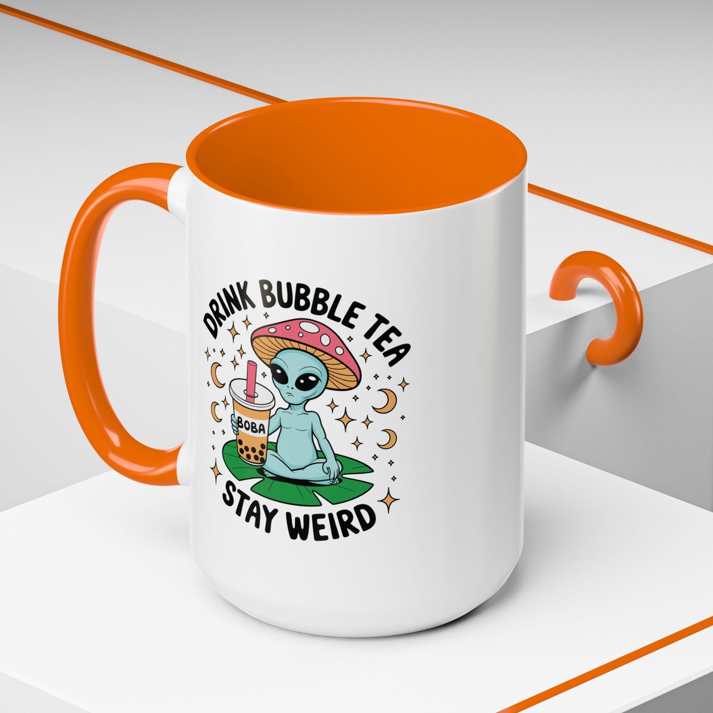 Alien Mug - Drink Bubble Tea