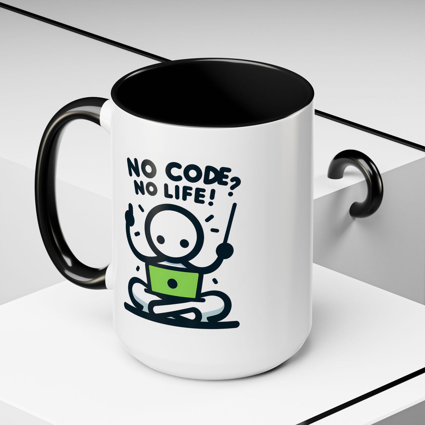 Humor Mug - No Code No Life