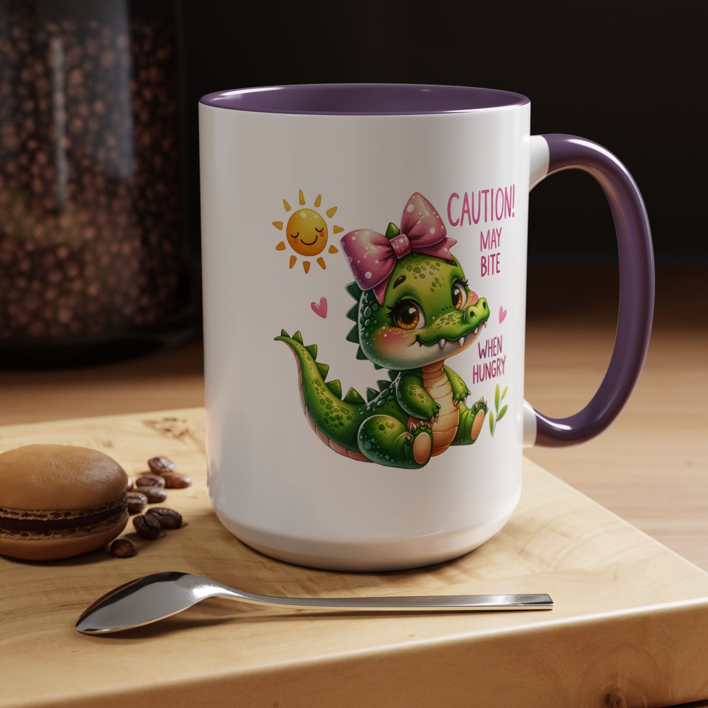 Humor Mug - Caution May Bite
