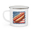 4th of July Mug - American Hot Dog Stamp
