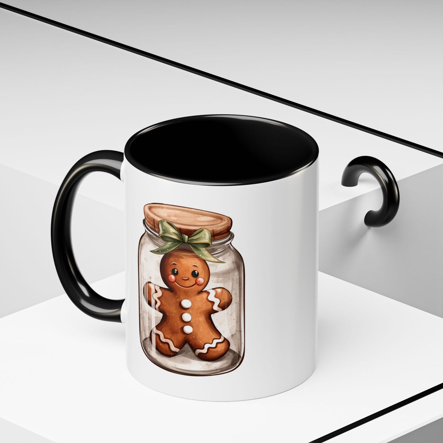 Christmas Mug - Gingerbread Man Jar