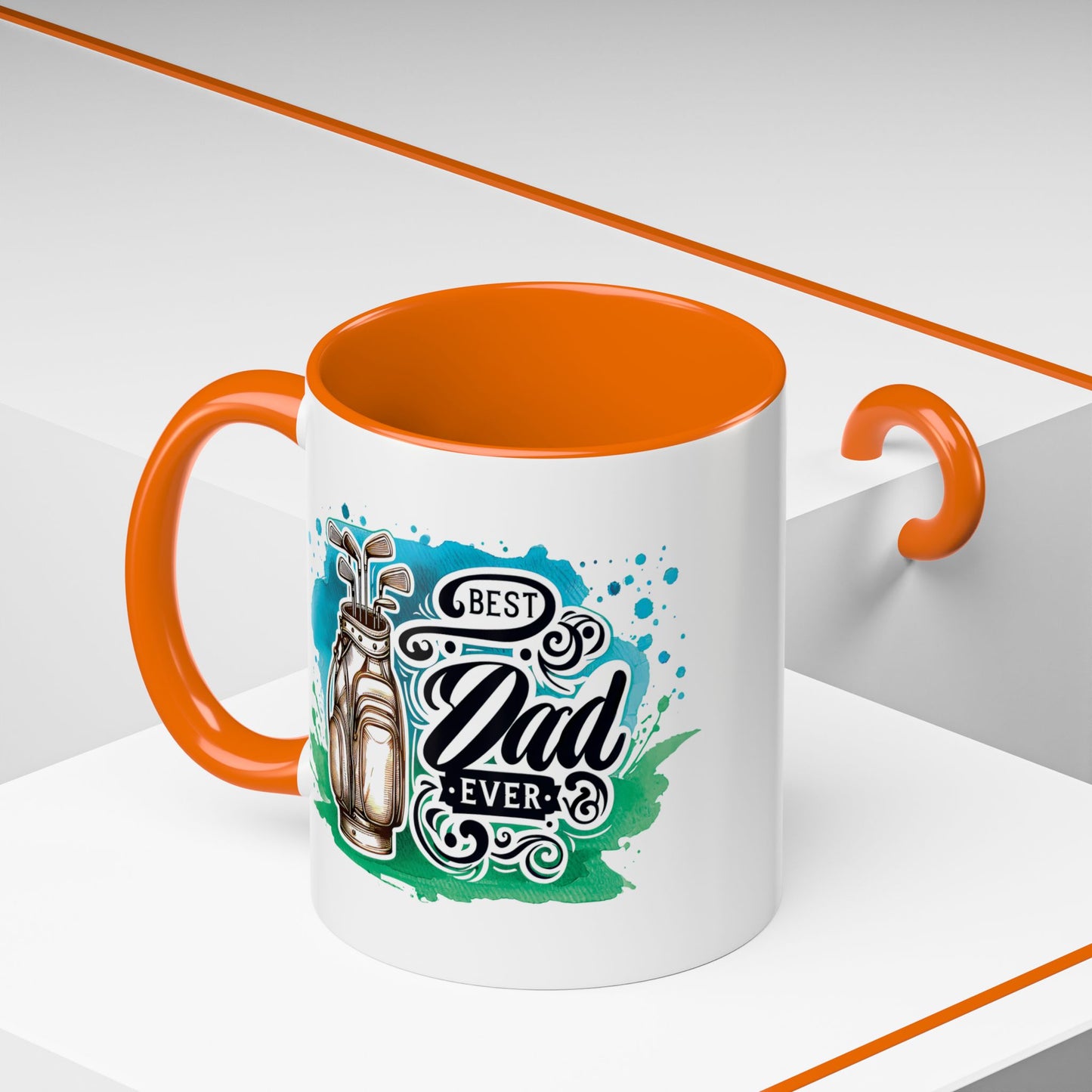 Father's Day Mug - Best Dad Ever Golf