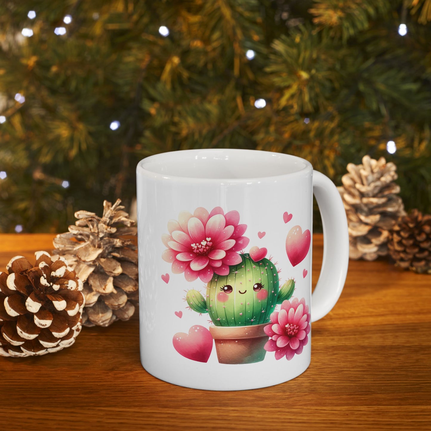 Artistic Mug - Cute Cactus 2