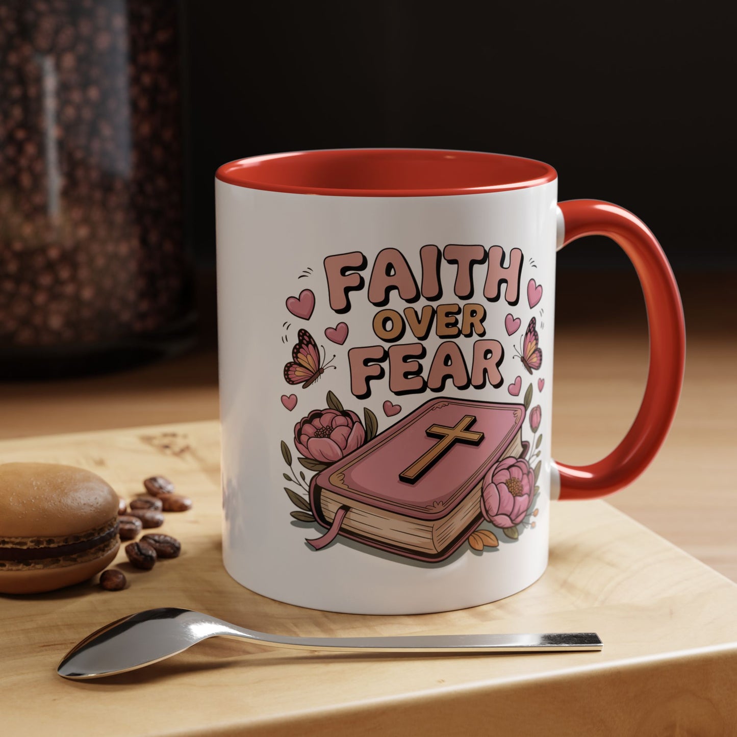 Religious Mug - Faith Over Fear