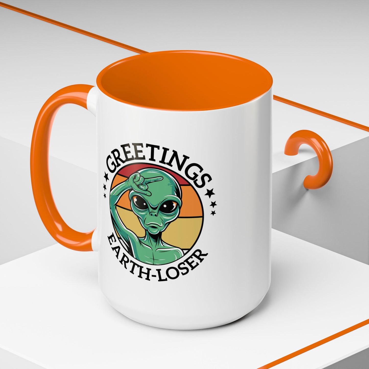 Alien Mug - Greetings Earth-Loser
