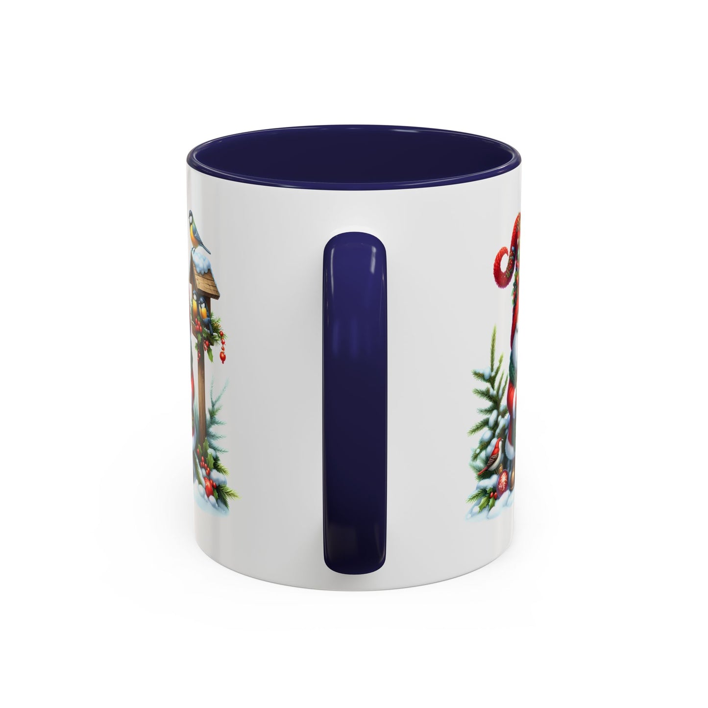 Christmas Mug - Gnome and Birds
