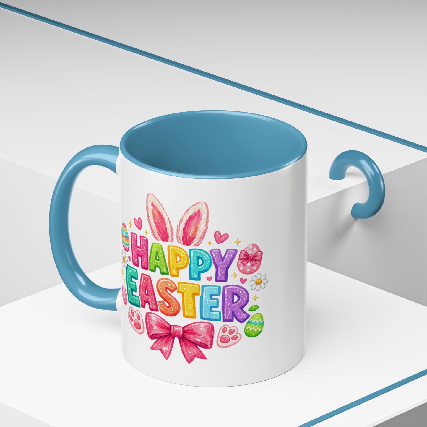 Easter Mug - Bunny Bow