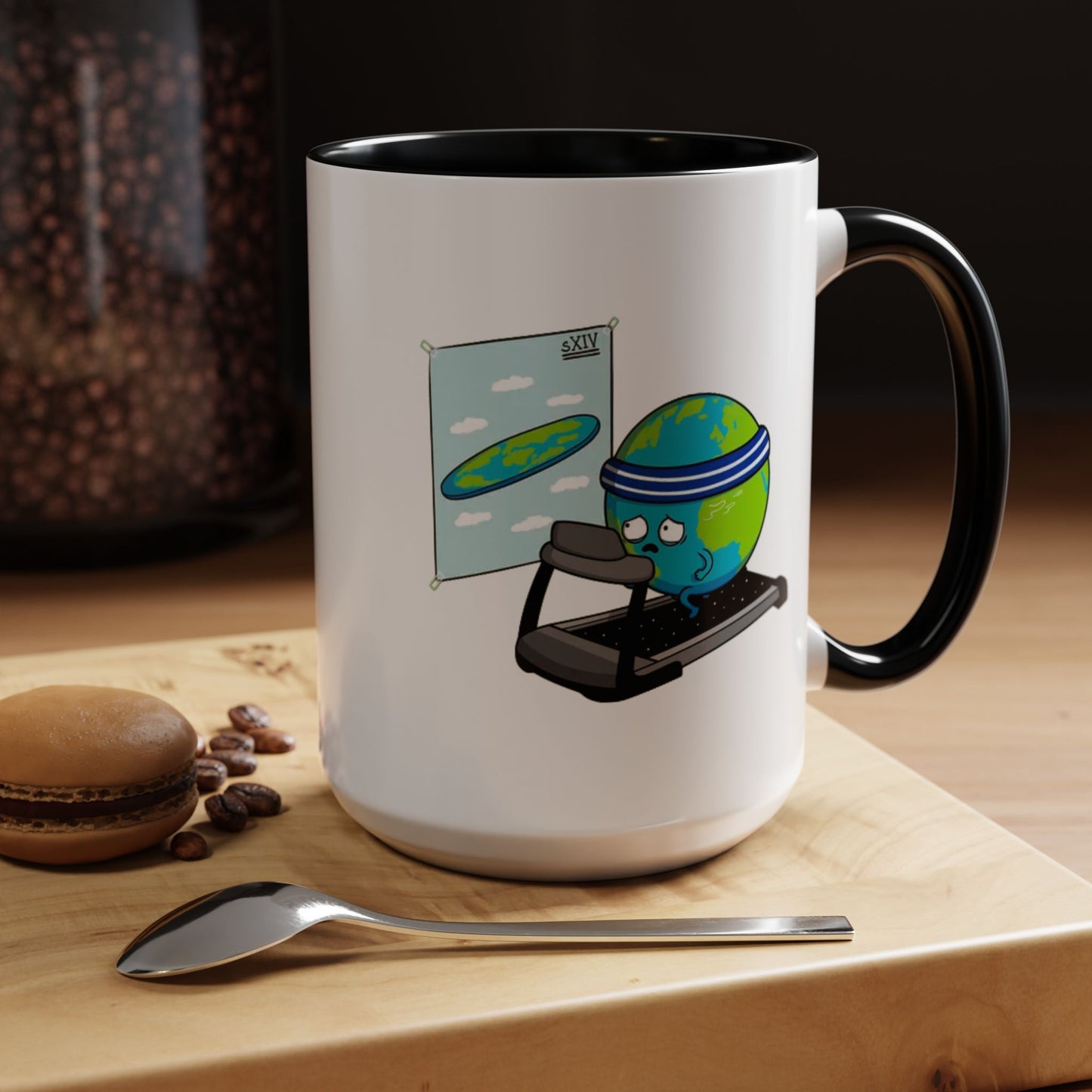 Humor Mug - Exercising Earth