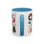 Christmas Mug - Merry Christmas Green Text Presents Tree Candy Cane
