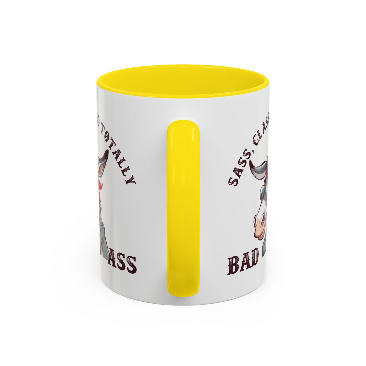Humor Mug - Sass, Class, And Totally Bad Ass Male