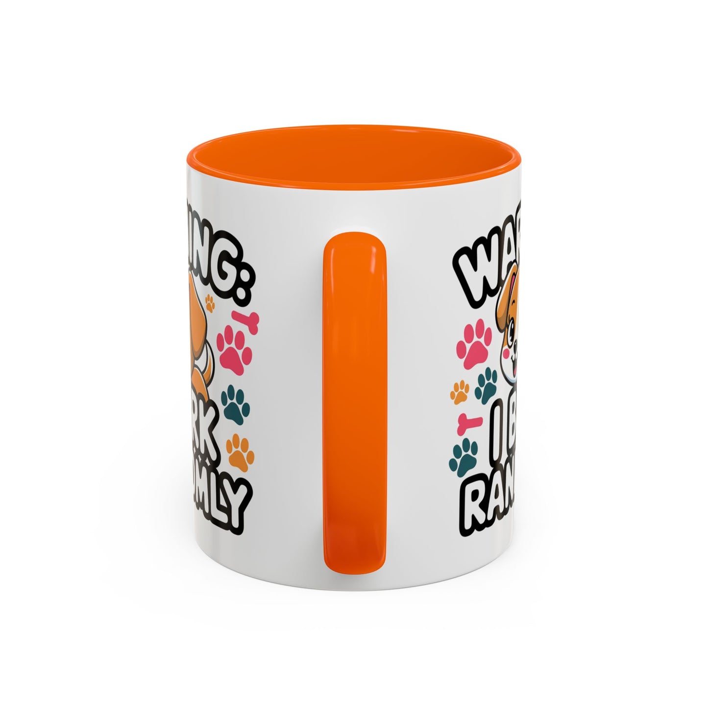 Animal Mug - Warning I Bark Randomly