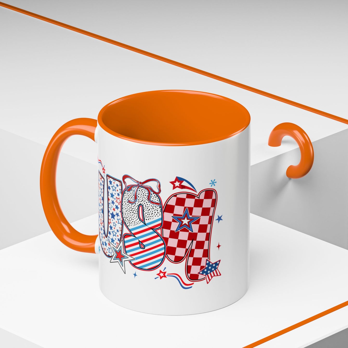 4th of July Mug - USA Coquette
