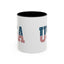 4th of July Mug - USA American Flag