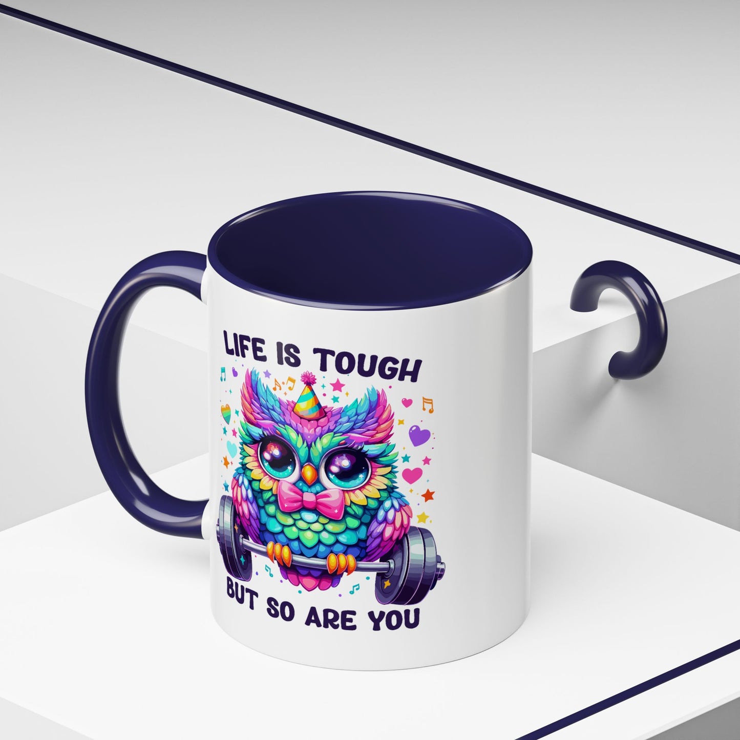 Wellness Mug - Life Is Tough Owl