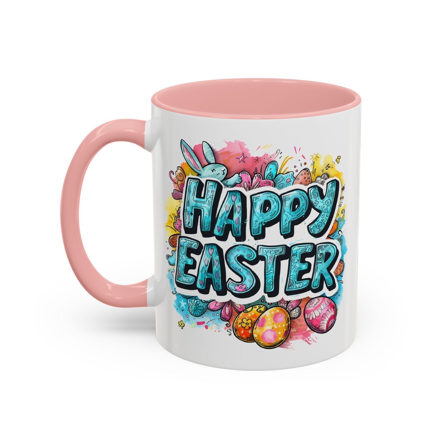 Easter Mug - Happy Easter Blue