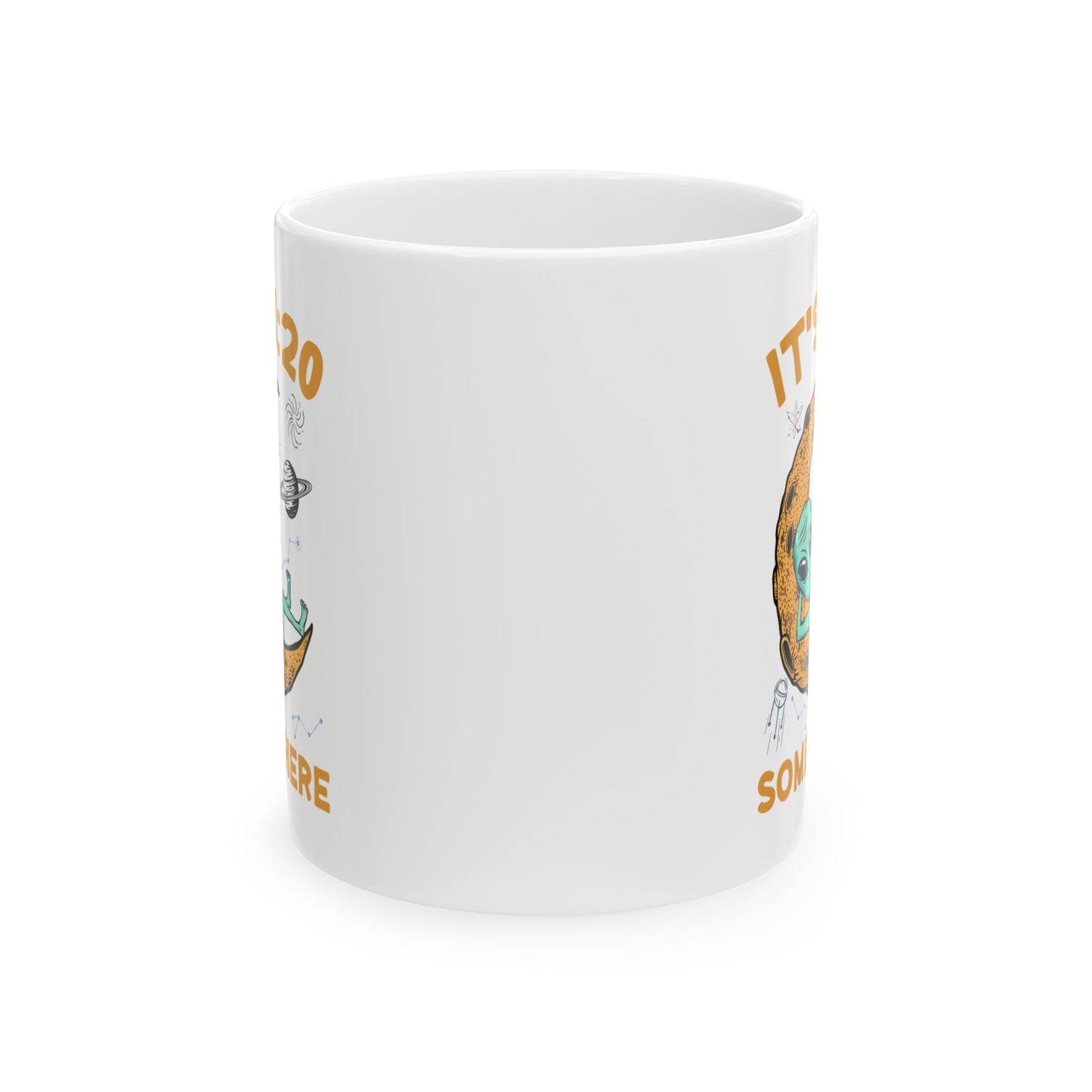 Alien Mug - It's 4:20 Somewhere