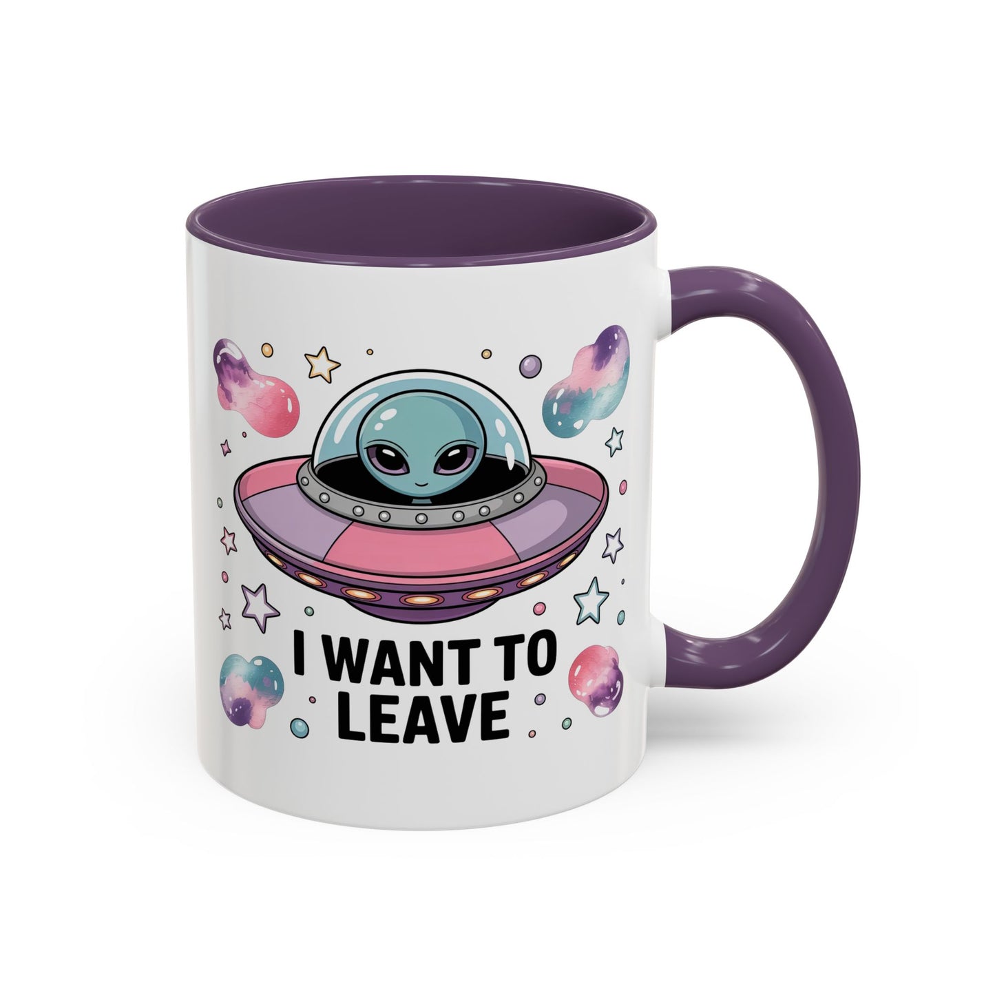 Alien Mug - I Want To Leave