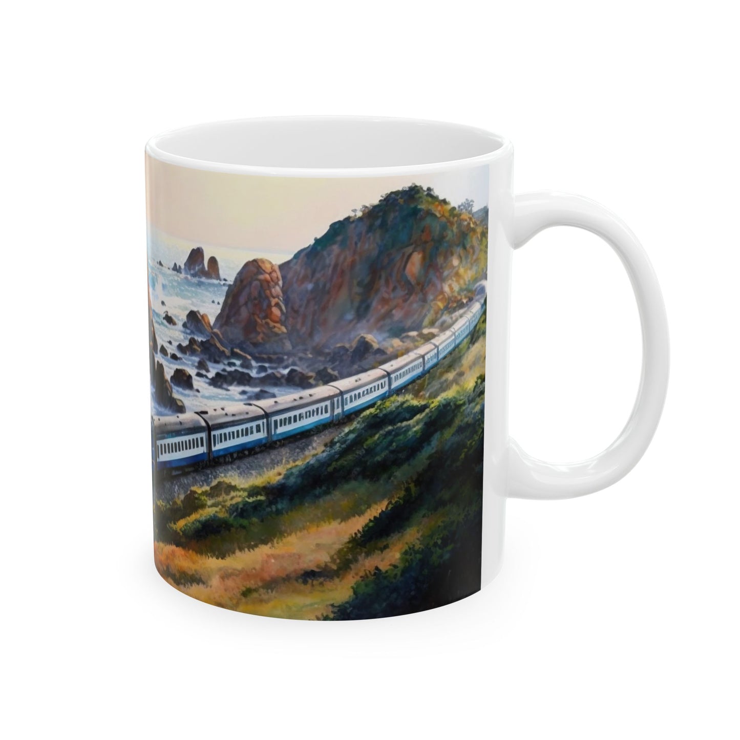 Adventure Mug - Train Journey 4