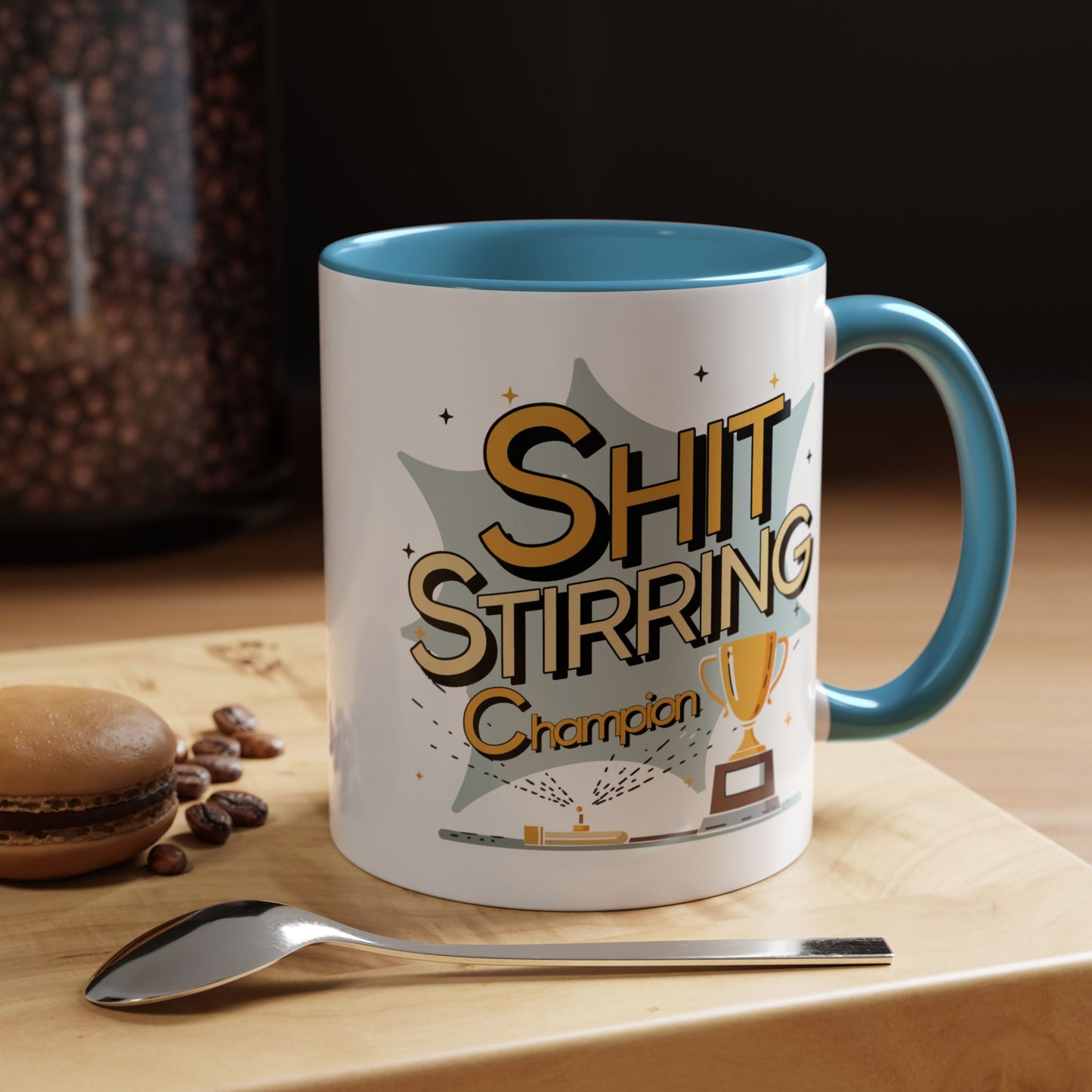 Adult Mug - Shit Stirring Champion