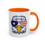 4th of July Mug - Cool American Eagle