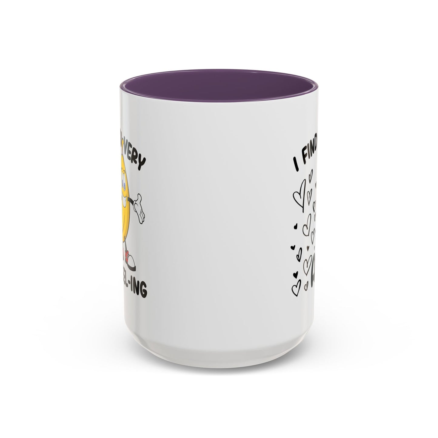 Adult Mug - I Find You Very A-Peel-Ing